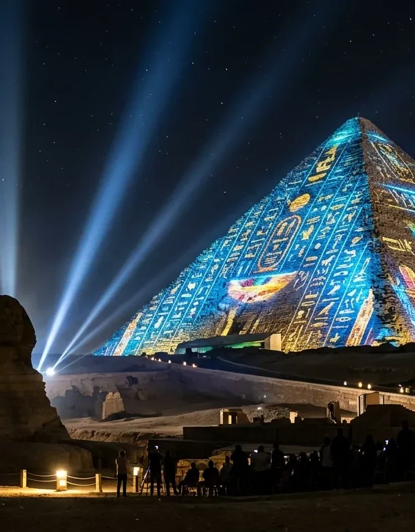 Sound and Light Show at the Pyramids