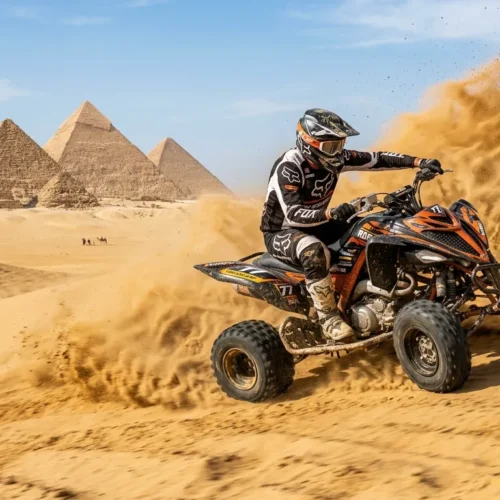 Desert Safari by Quad Bike at Giza Pyramids
